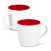 White Red Fitzroy Coffee Mugs
